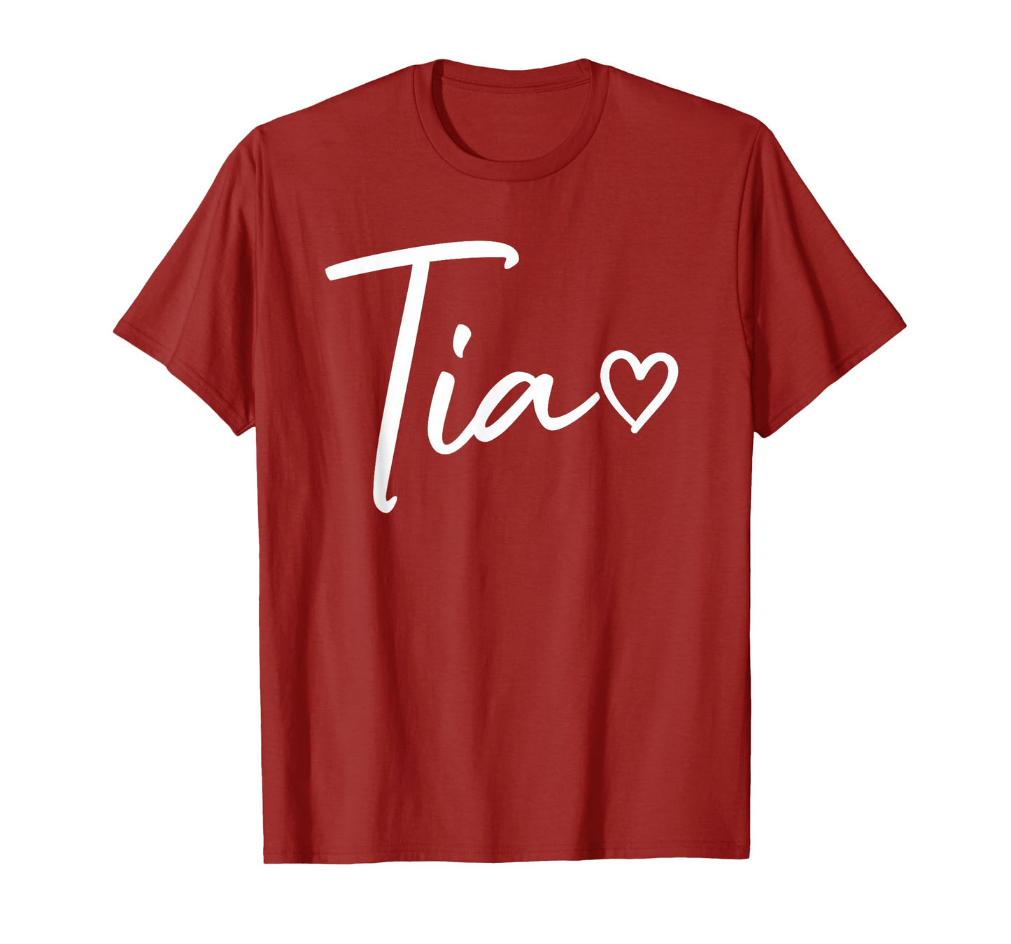 Tia Gifts For Women Heart Mother's Day Tia T-Shirt