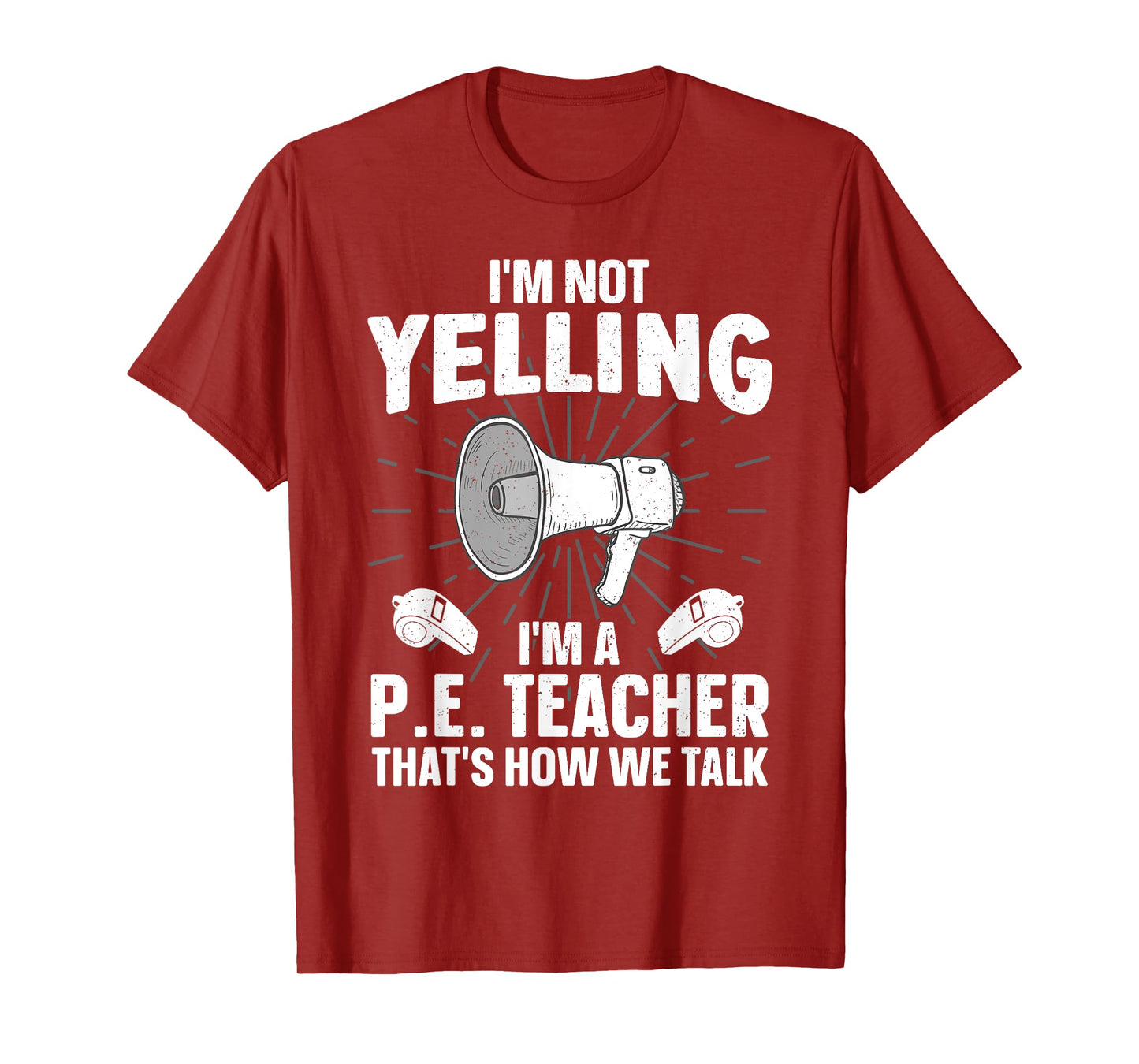 PE Teacher Art For Men Women Gym Teacher Physical Education T-Shirt