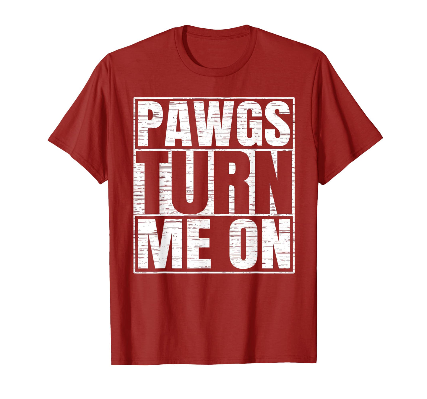 PAWGs Turn Me On Funny PAWG Adult Humor T-Shirt