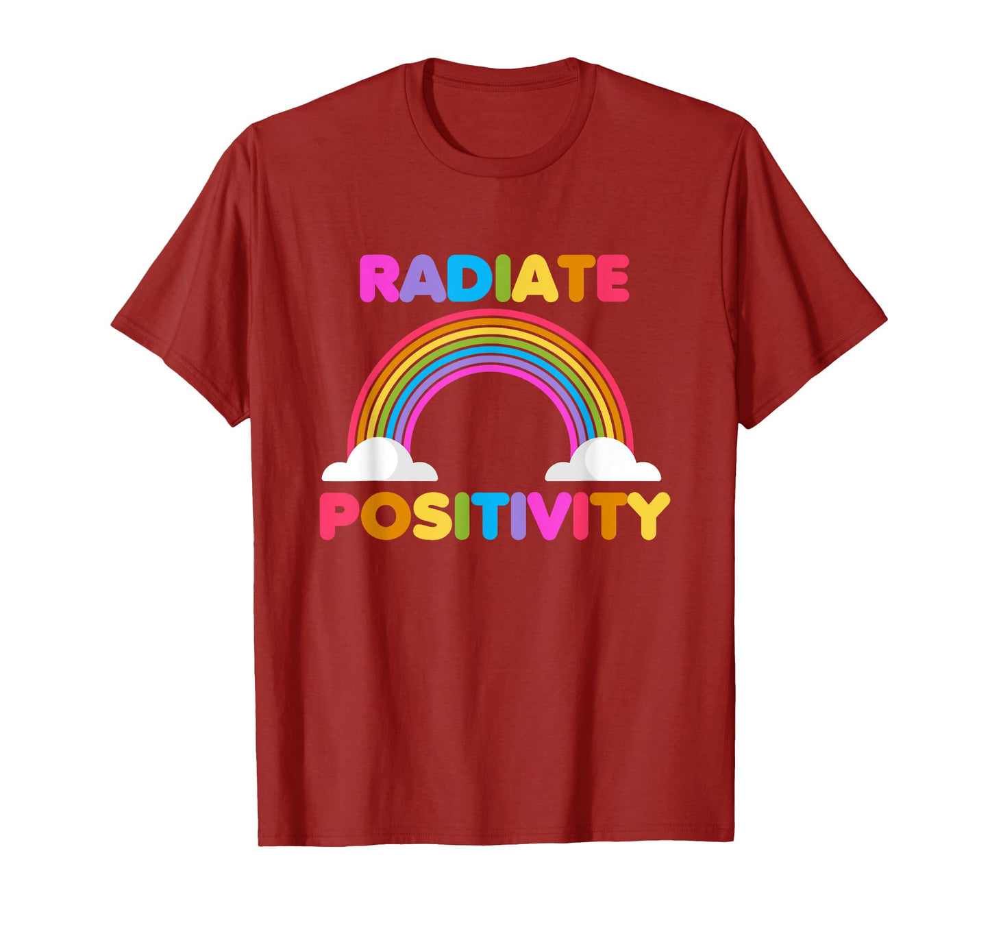Radiate Positivity Shirt meditation & Inspirational Yoga Tee