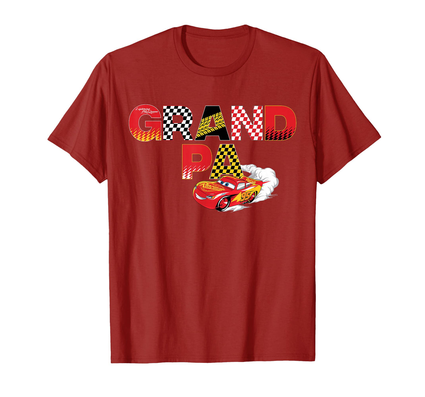 Disney & Pixar's Cars Grandpa Family Matching Trip Vacation T-Shirt
