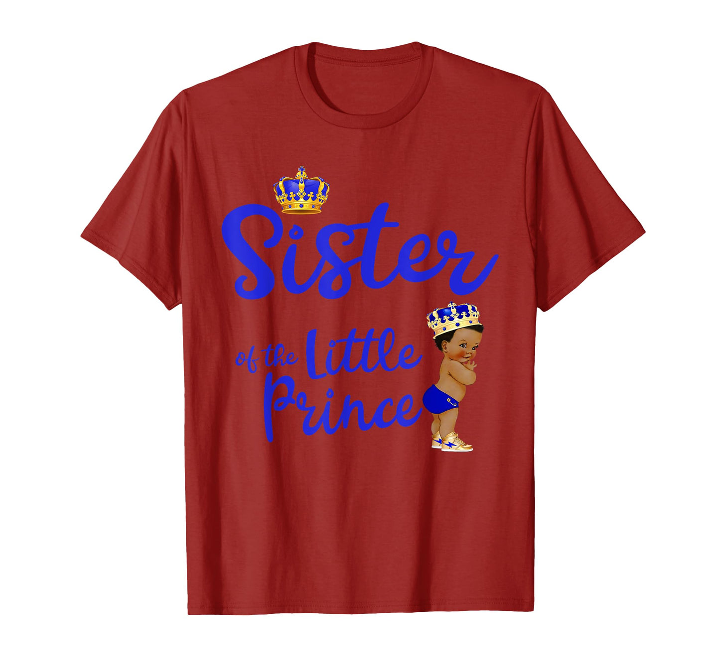 Sister Of The Birthday Prince Boy Bday Party Idea For Him T-Shirt