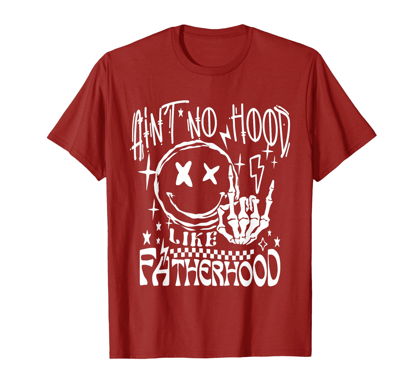 Aint No Hood Like Fatherhood New Dad Father's Day Dad Life T-Shirt