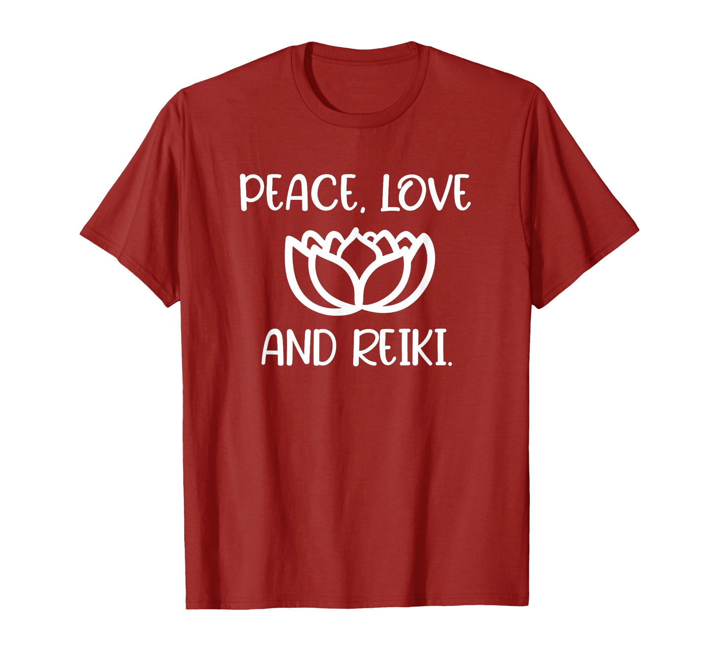 Lotus Peace Love Reiki T-shirts. Cool Style Tees T-Shirt