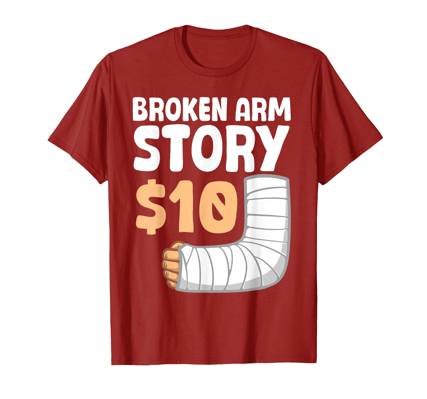 Cool Broken Arm Design For Men Women Kids Elbow Broken Arm T-Shirt