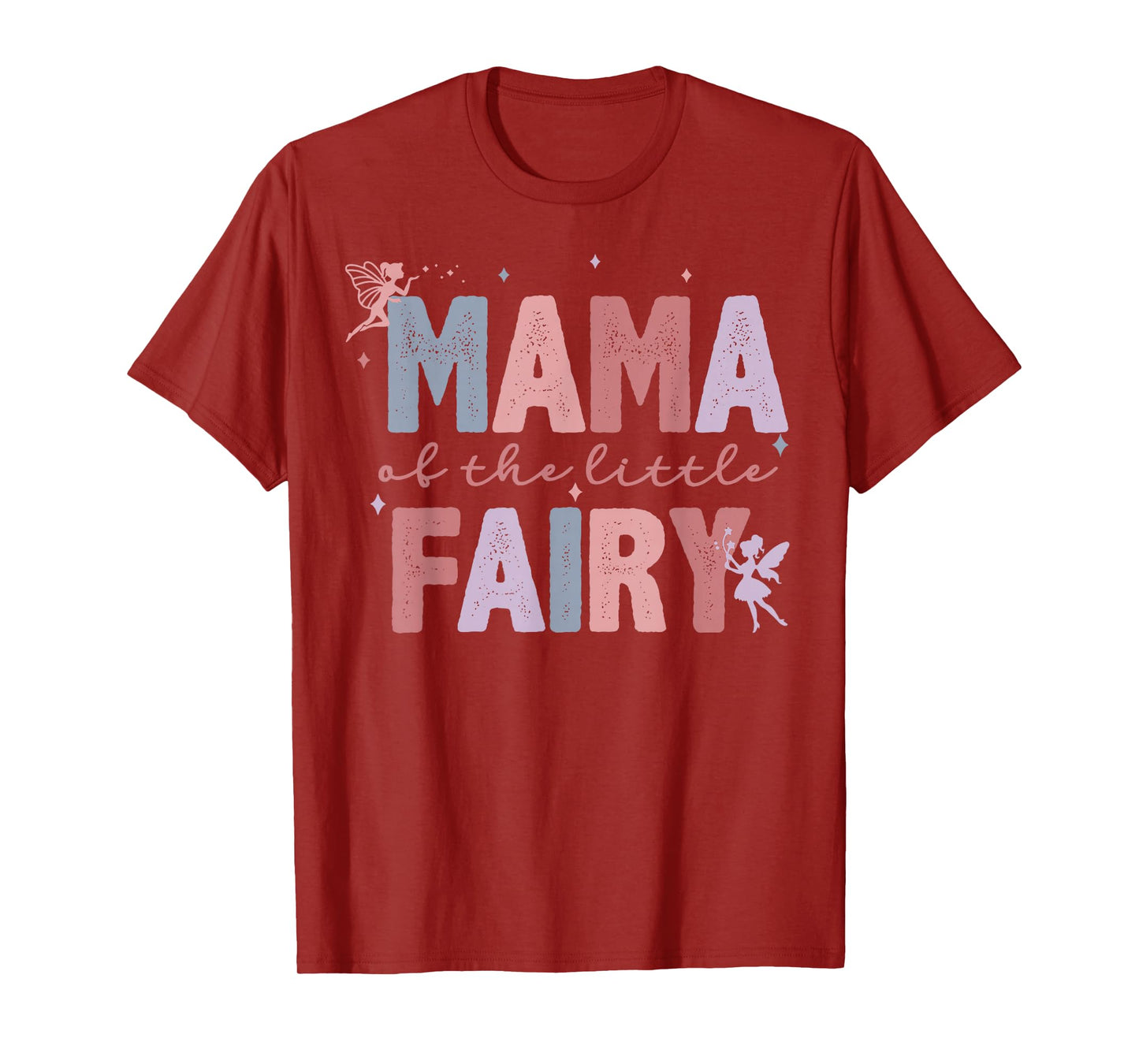 Mama Of The Little Fairy First Birthday Girl Family Matching T-Shirt