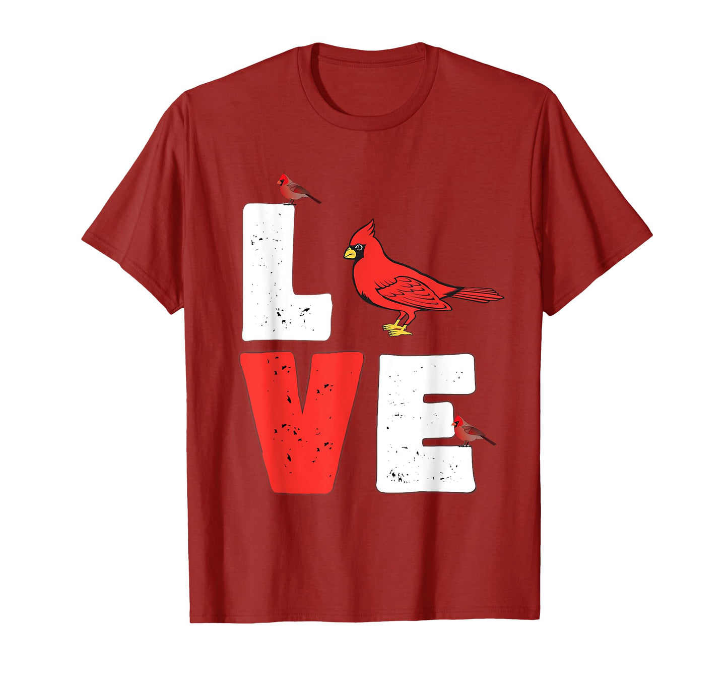 Love Cardinal women Shirt Cardinal Lover men, kids and girls T-Shirt