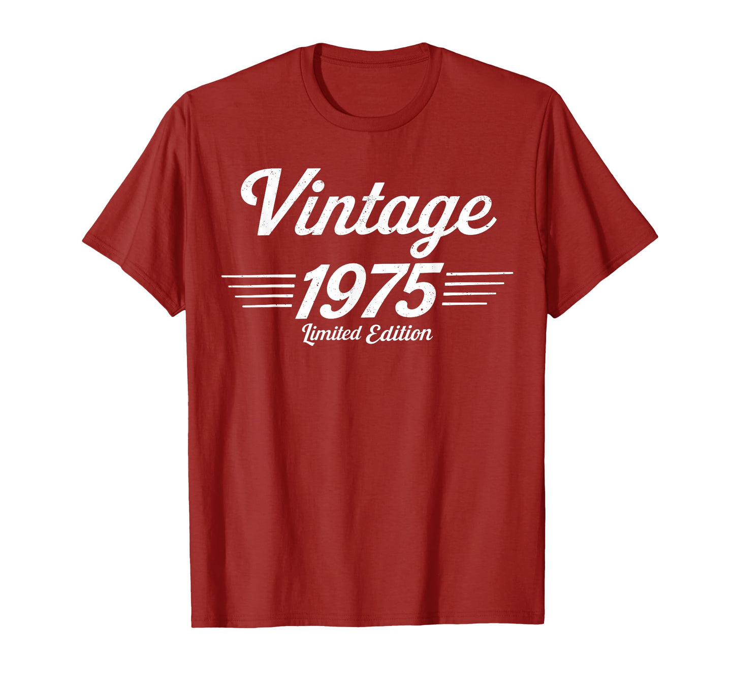Vintage 1975 Limited Edition 50 Year Old Gifts 50th Birthday T-Shirt