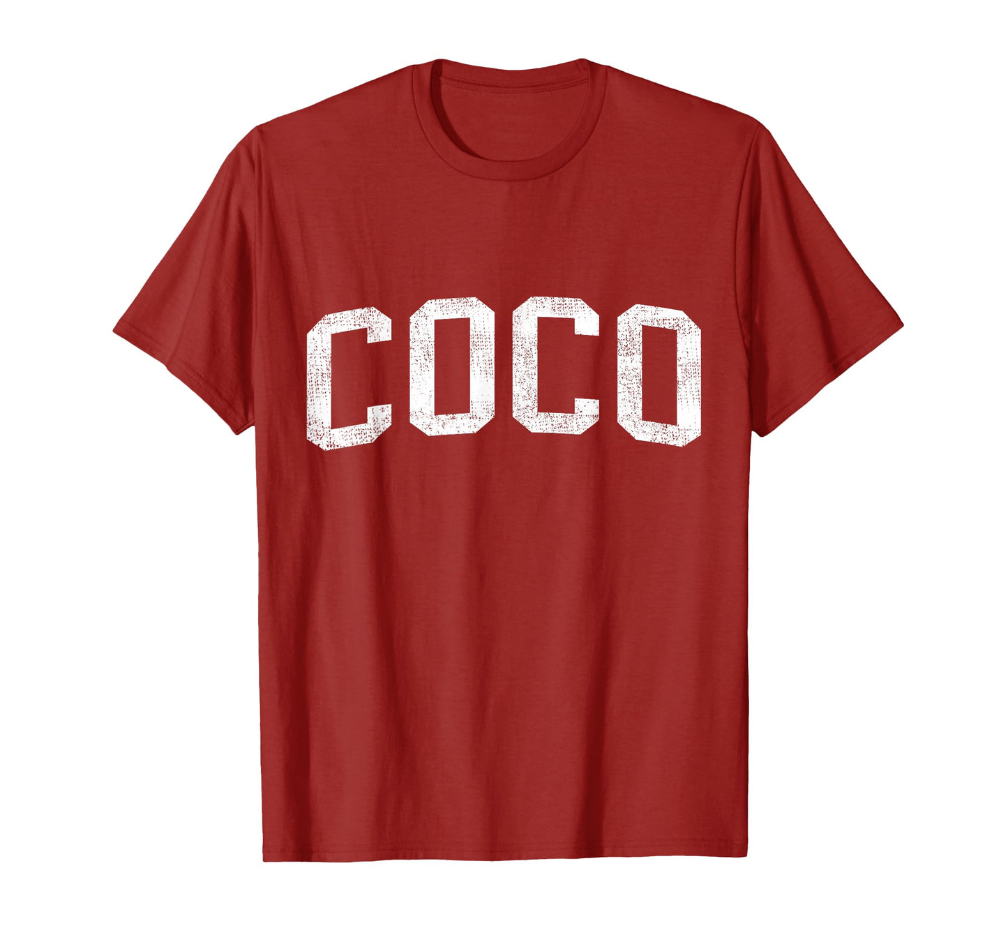 Coco Family Matching Vintage Mother's Day Coco Classic Bold Font Coco Birthday Gift T-Shirt