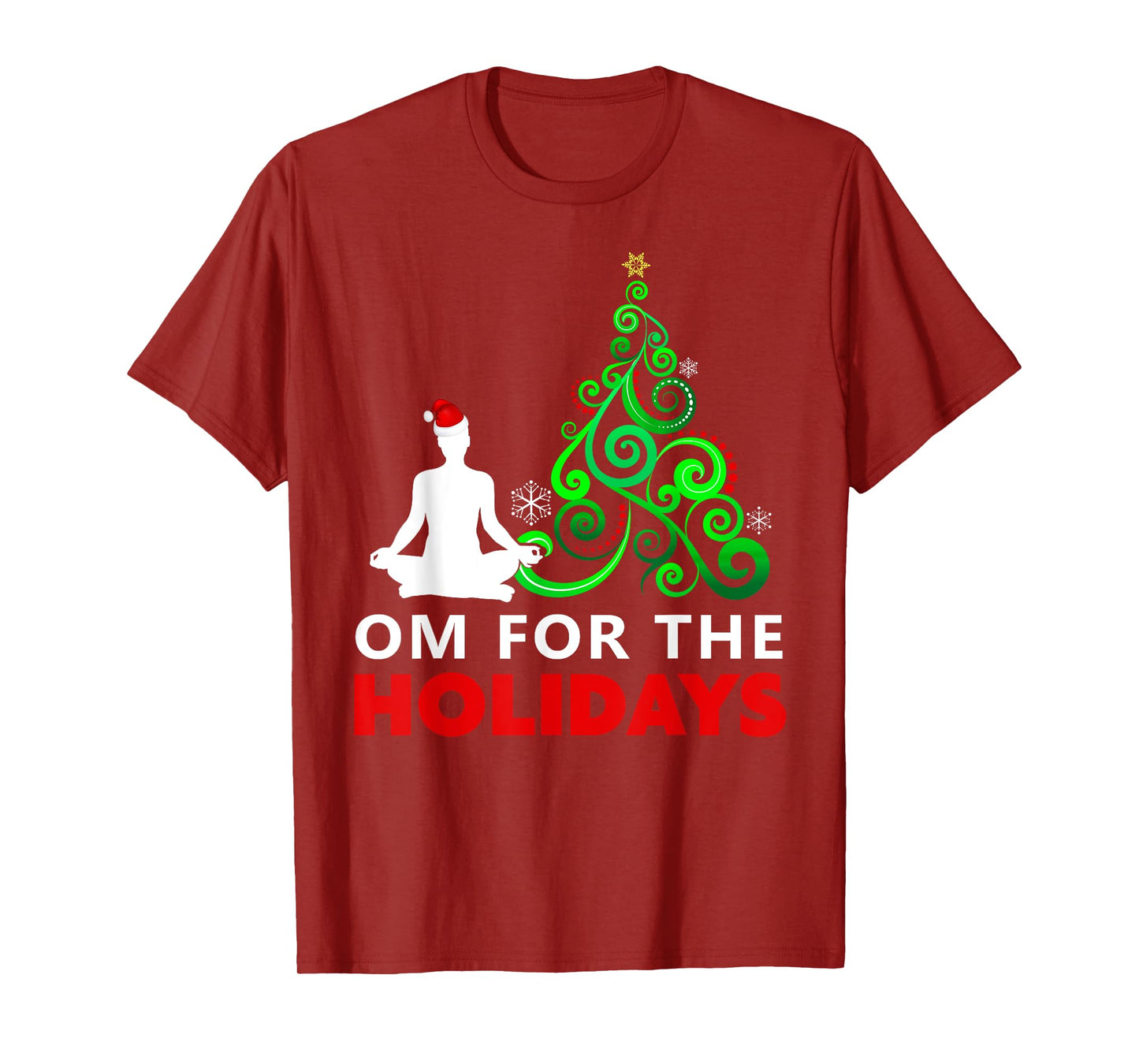 Yoga Christmas Shirt - Om for the Holidays