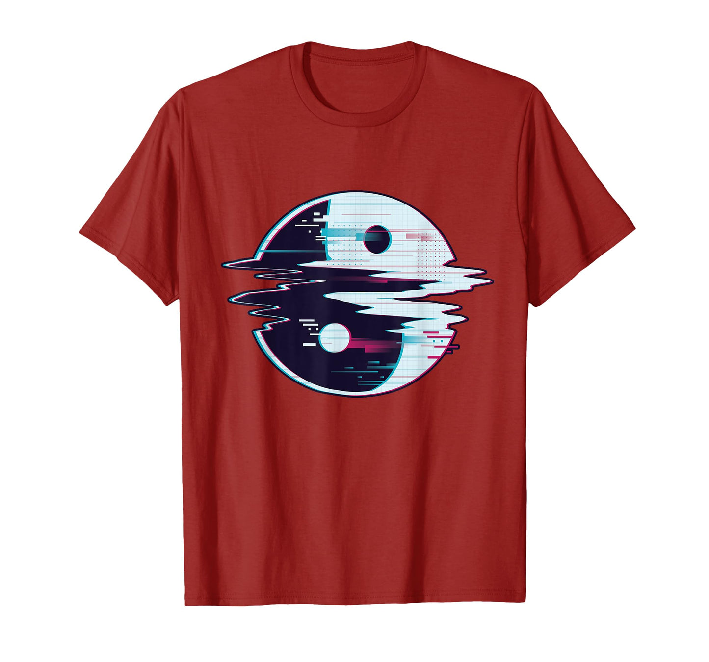 Yin Yang Glitch Spiritual Buddhism Yoga Goa Psy Trance Gift T-Shirt
