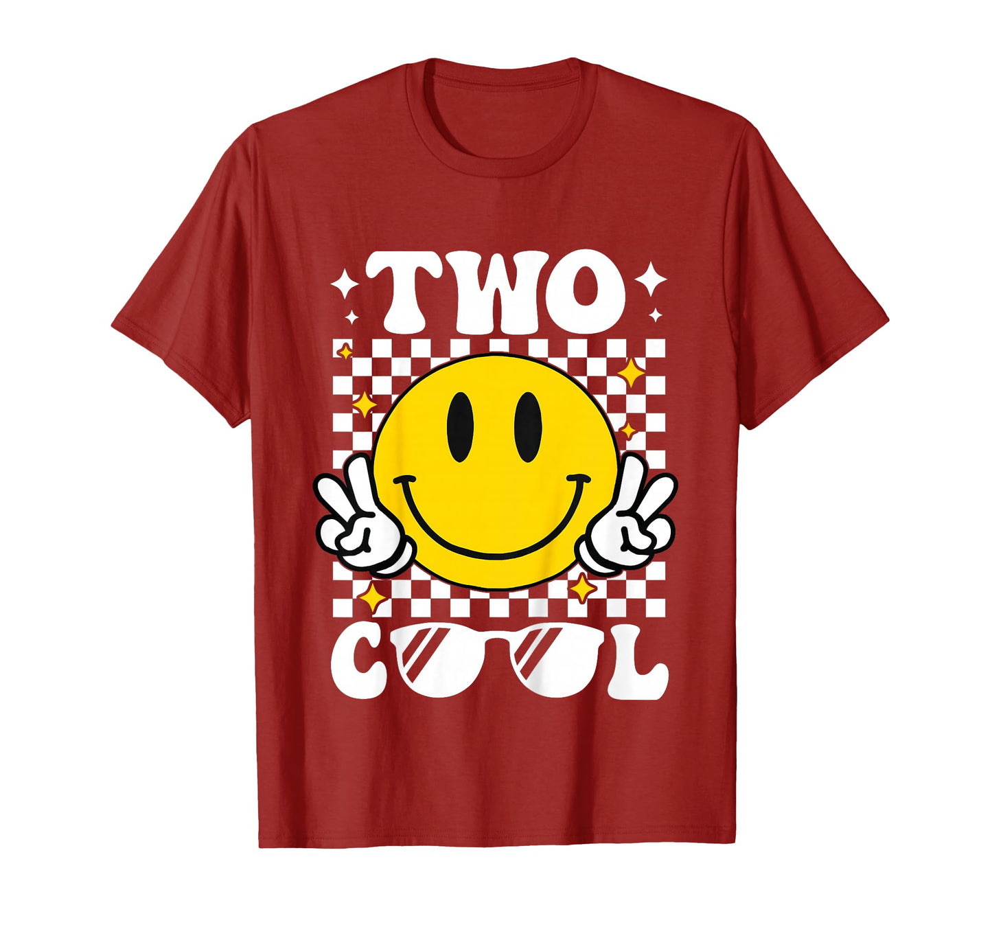 Kids Two Cool 2 Years Old Birthday For Boy Birthday Party Boys T-Shirt