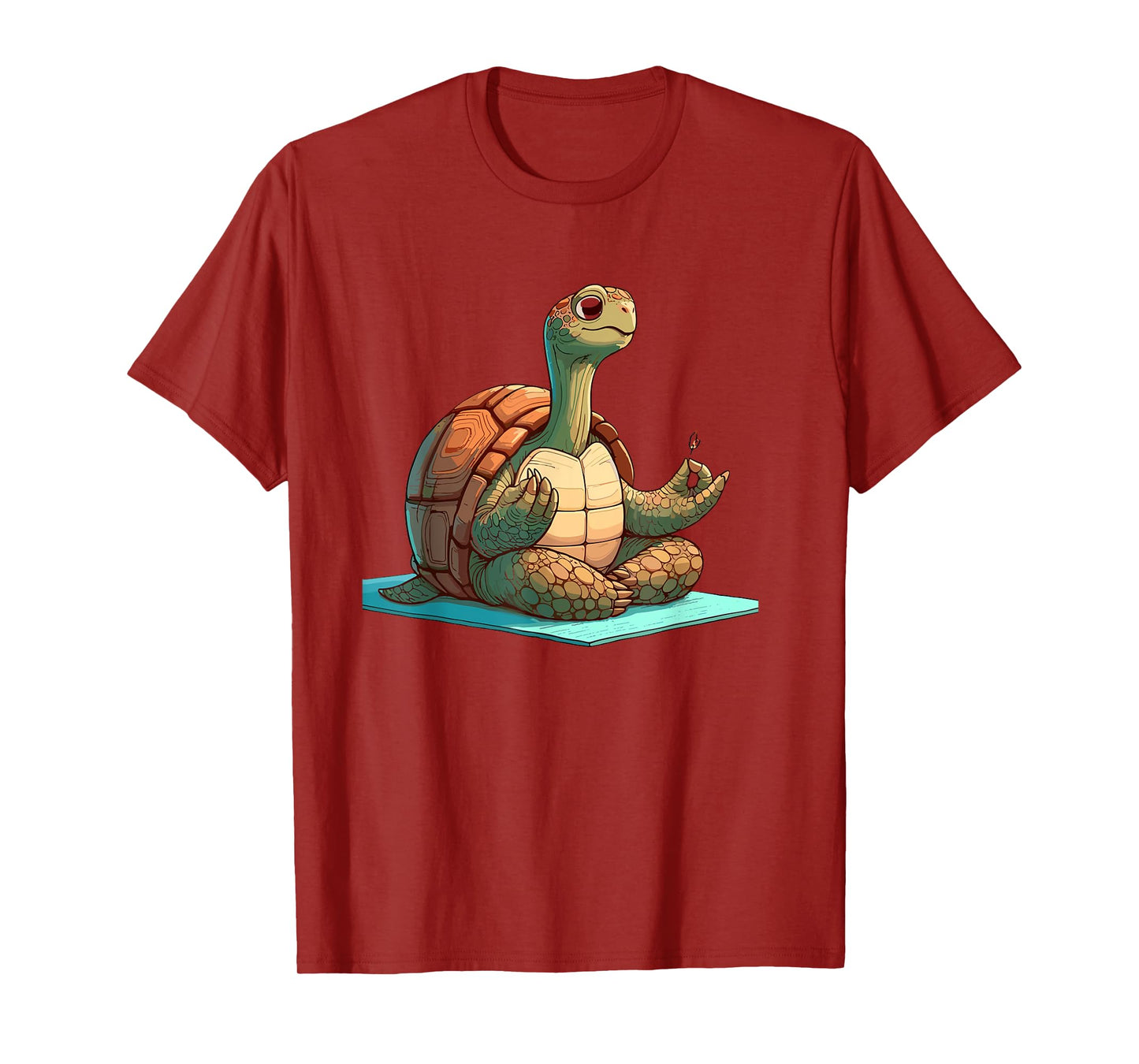 Meditation Tortoise Turtle Yoga Pose Relaxing Animal T-Shirt
