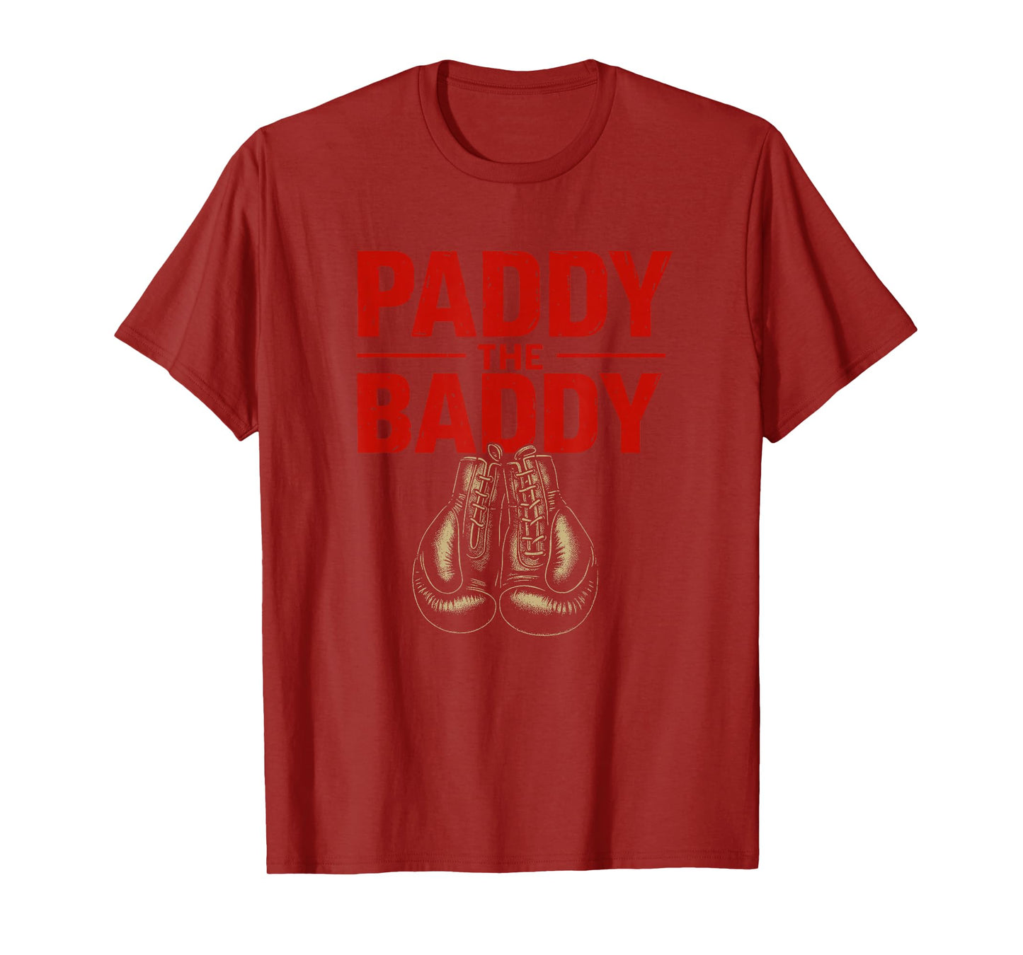 Vintage Retro The Baddy Paddy Father's Day Tee T-Shirt