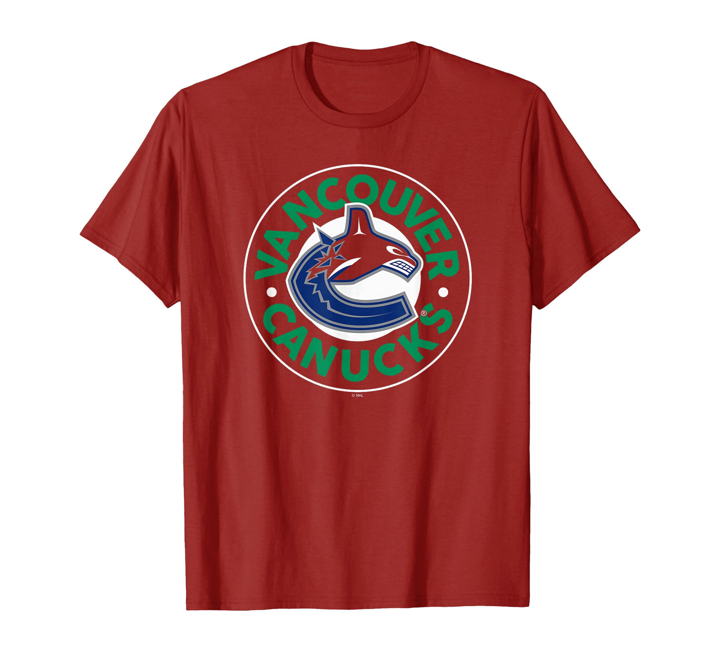 Vancouver Canucks Symbol Navy Blue Officially Licensed T-Shirt