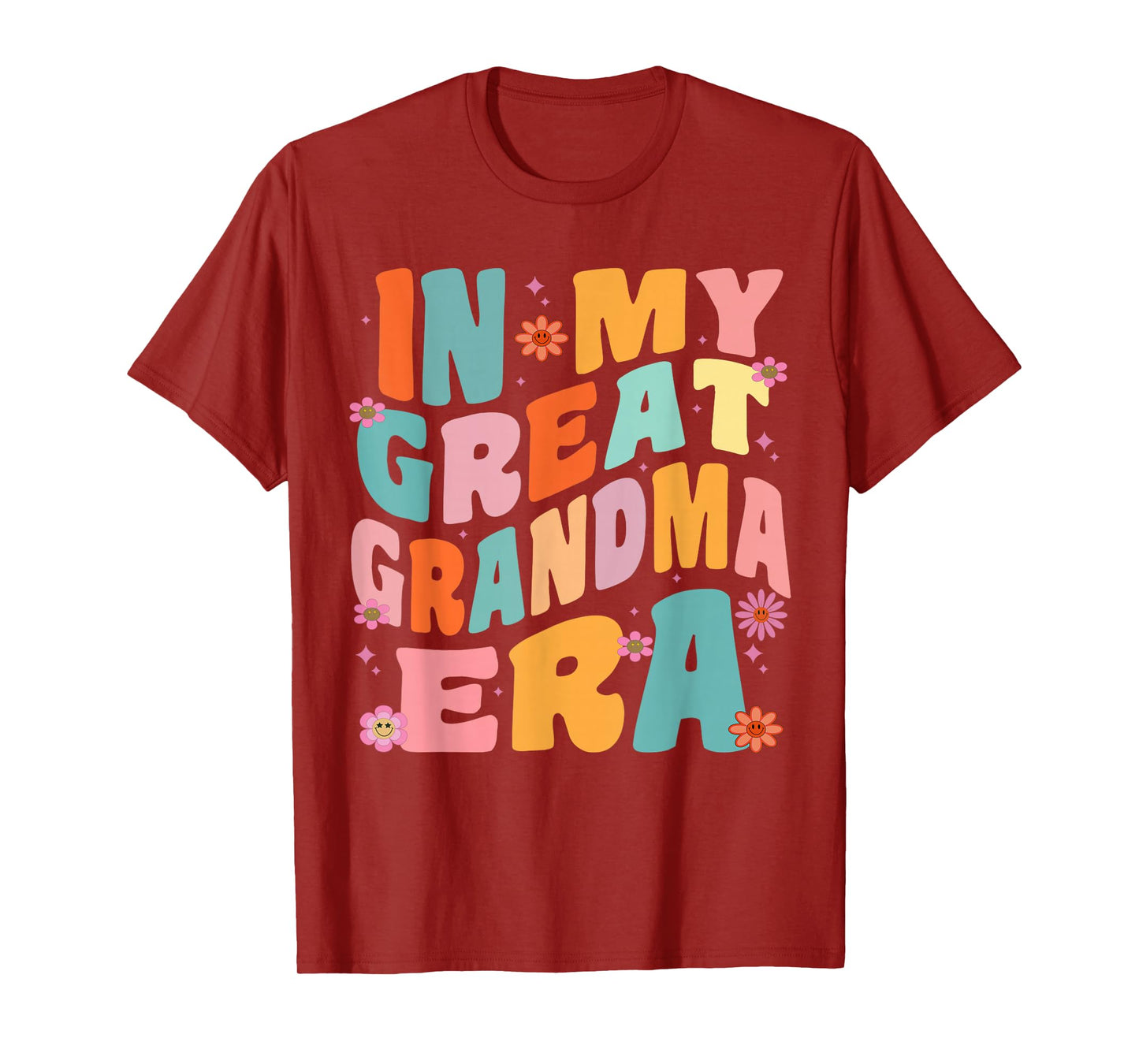 In My Grammy Era Baby Announcement Grandma Mother's Day T-Shirt
