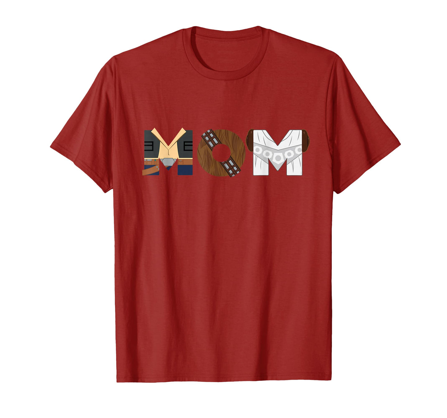 Star Wars Han Solo Chewbacca Leia Mom Mother’s Day Birthday T-Shirt
