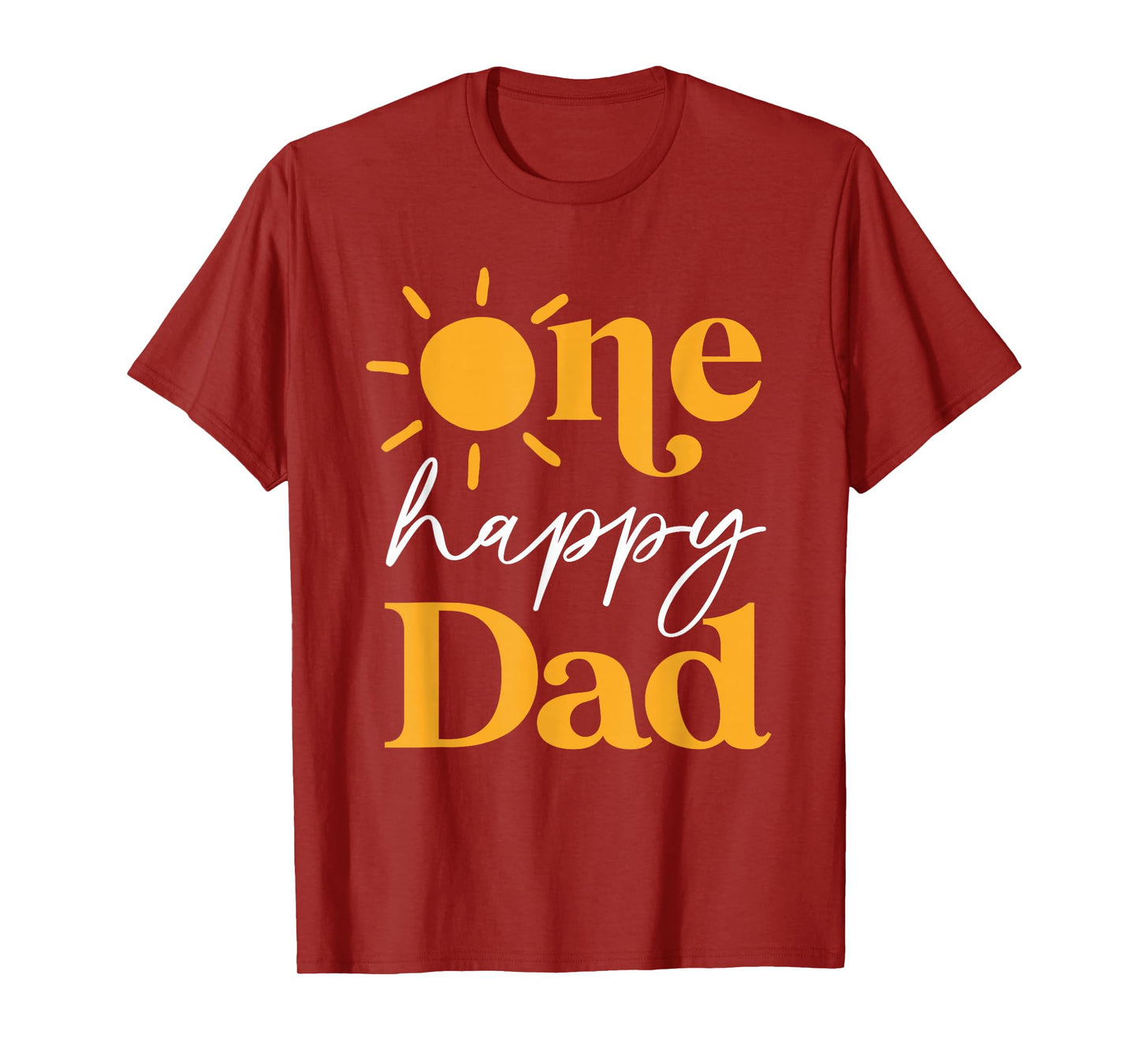 One Happy Dad of The Birthday First Trip Around the Sun T-Shirt