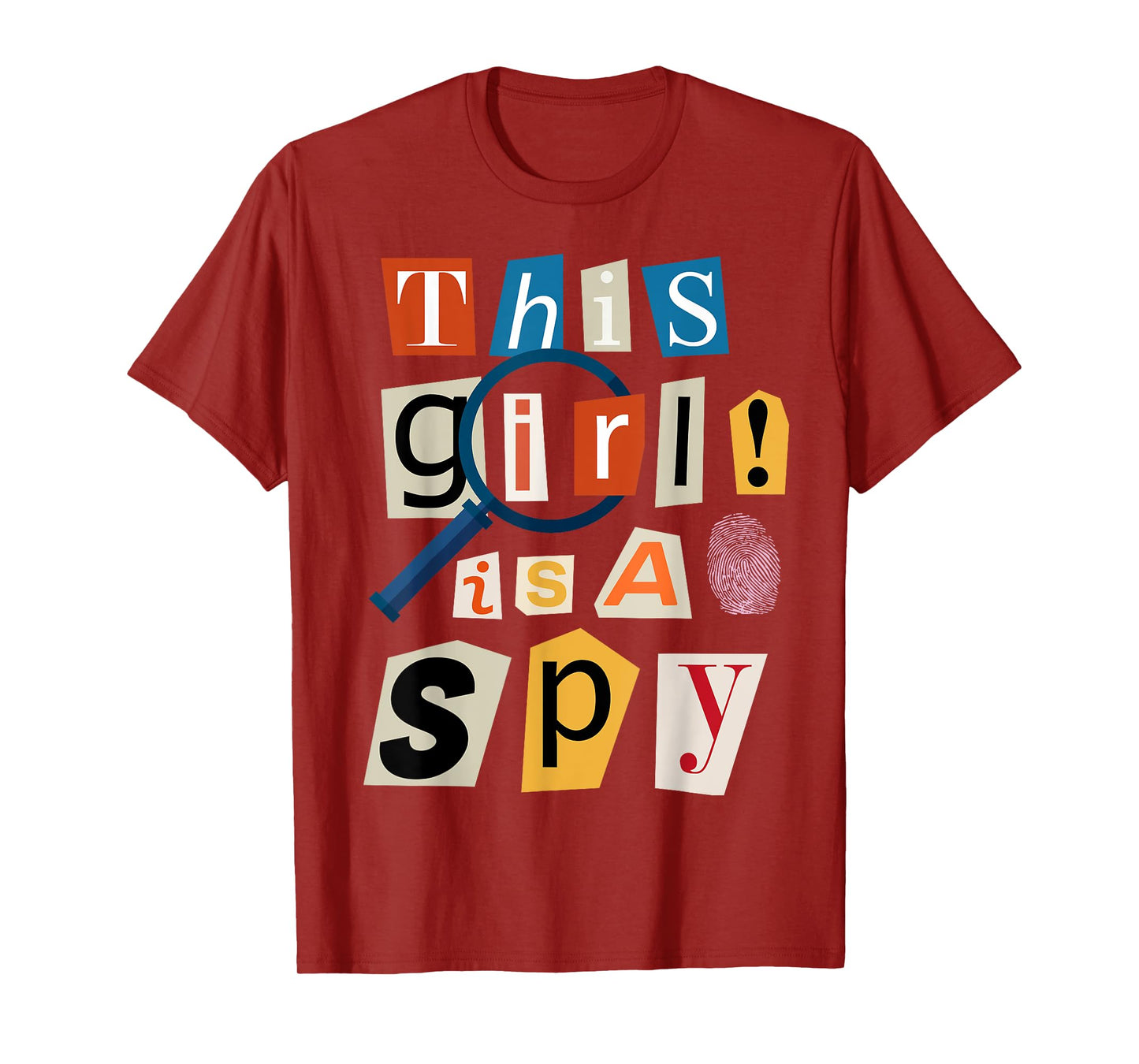 This Girl Is A Spy Funny Detective Costume Secret Agent T-Shirt
