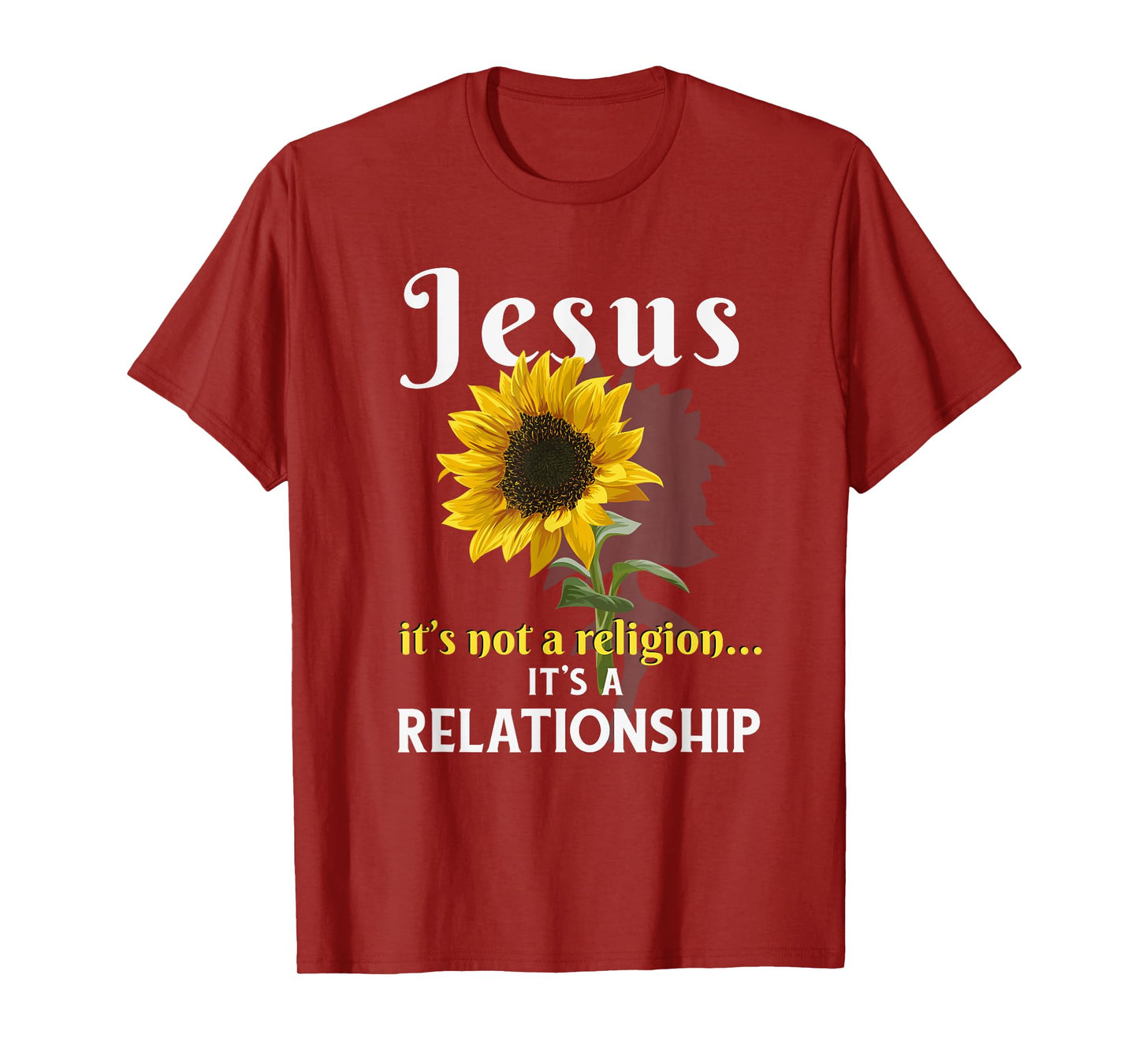 Jesus It is not religion It's a relationship T-Shirt
