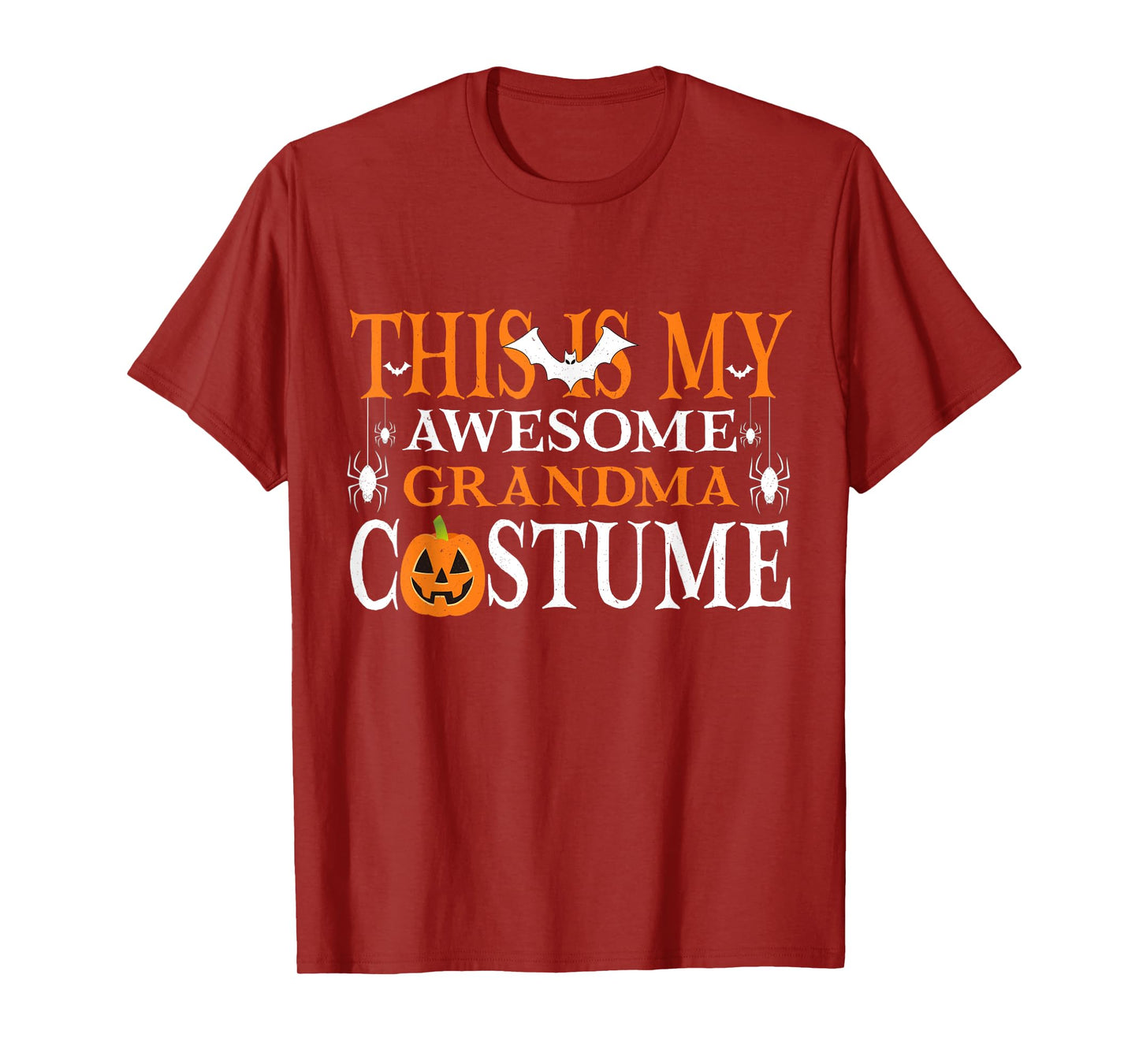 This Is My Awesome Grandma Costume Funny Halloween T-Shirt