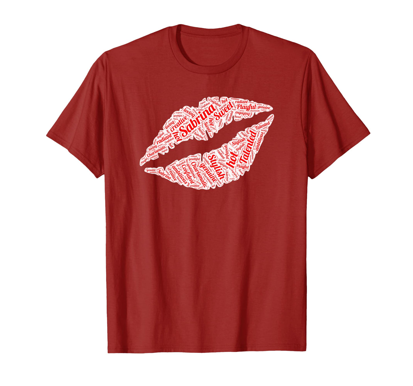 Sabrina Name T for Women and Girls Inspiring Sabrina Tee T-Shirt