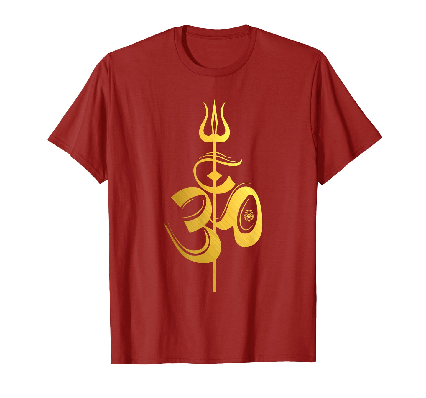 OM-Lord Shiva Divine Spear Trident Trishul T-Shirt T-Shirt