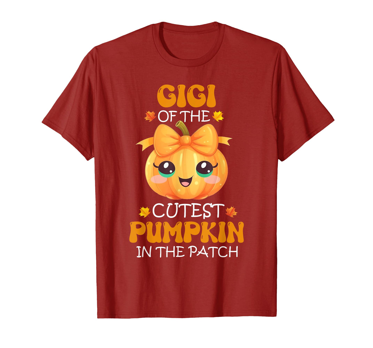 Gigi Of The Cutest Pumpkin In The Patch Halloween T-Shirt