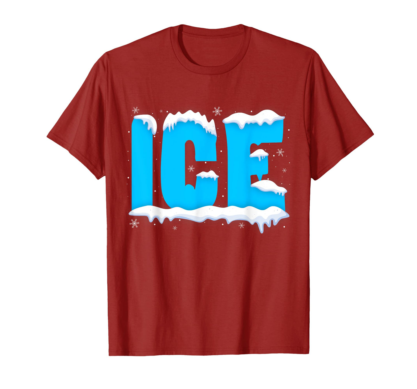 Ice and Fire Halloween Party Costume Couples Family Matching T-Shirt