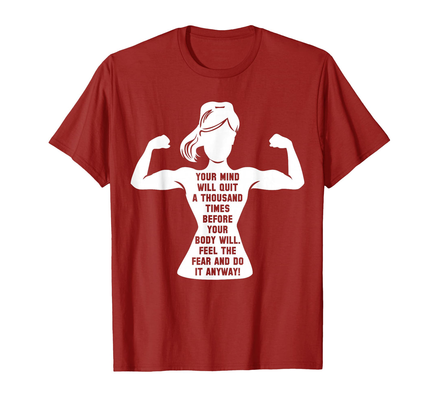 Women Gym Motivation Workout Motivational Fitness Lover Gift T-Shirt