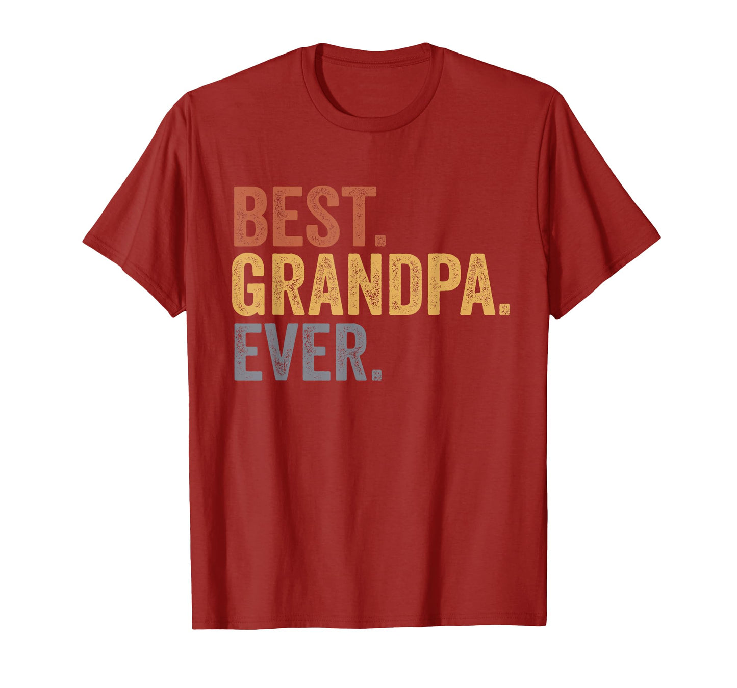 Best Grandpa Ever Gifts From Grandkids Grandpa Father's Day T-Shirt