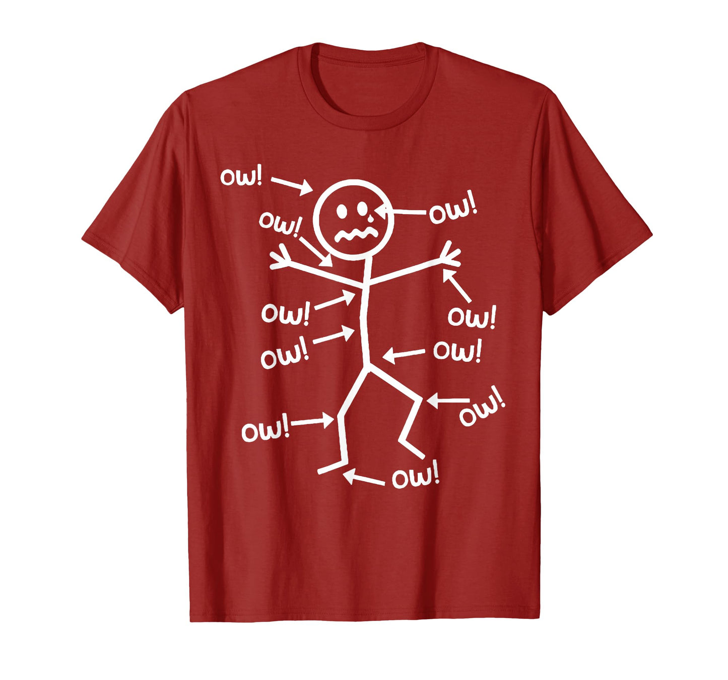 Ow Ow Ow Ow Ow Ow Ow Character T-Shirt