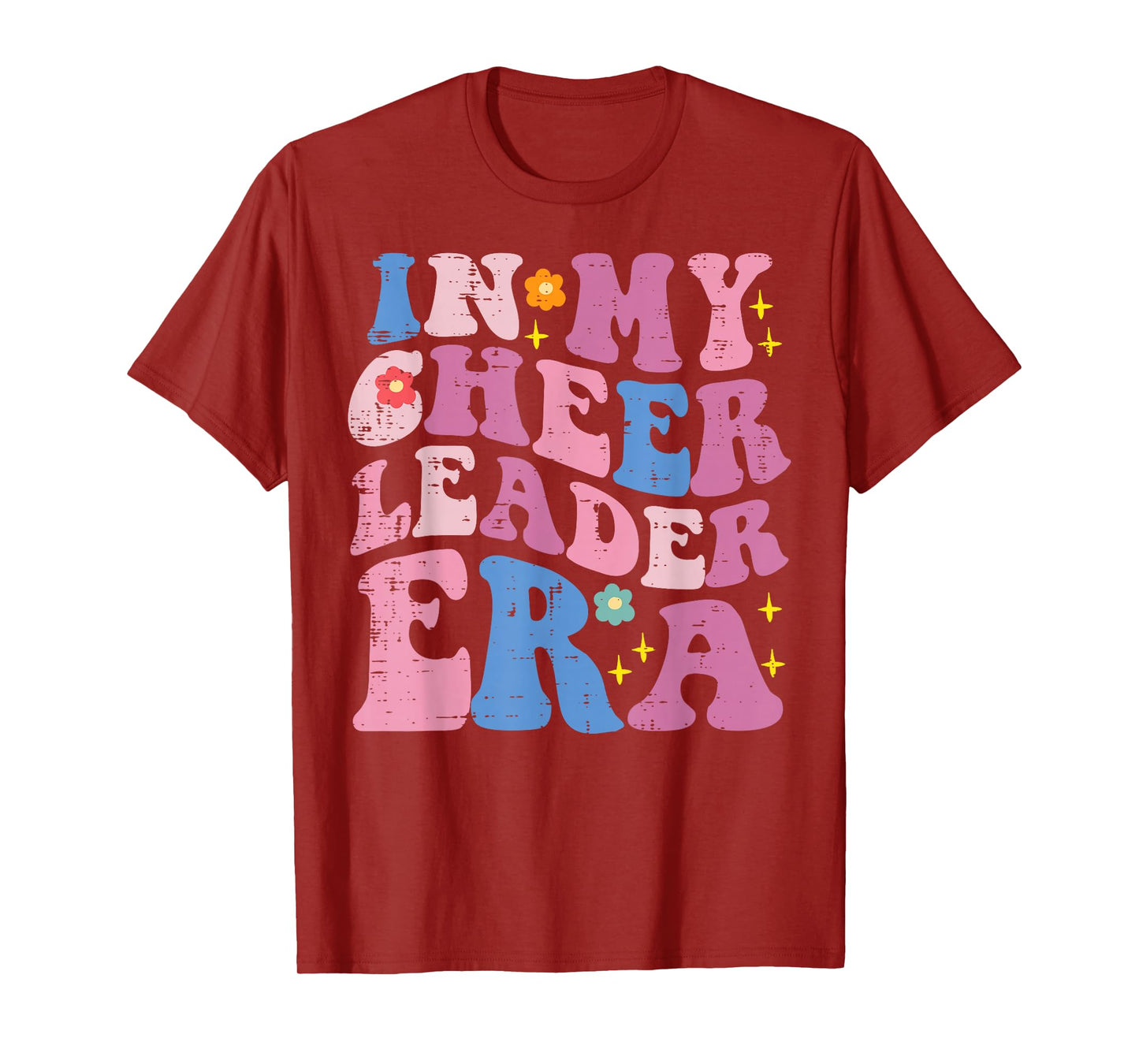 In My Cheerleader Era Retro Cheerleading Women Girls Kids T-Shirt
