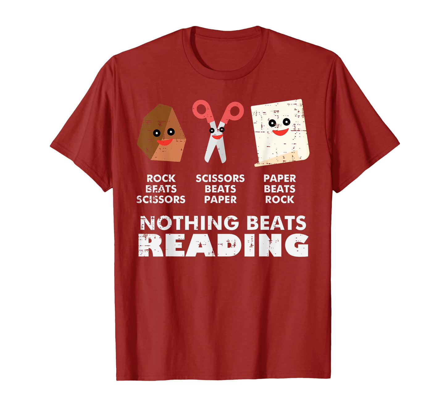 Nothing Beats Reading Book Librarian Across America Kids T-Shirt
