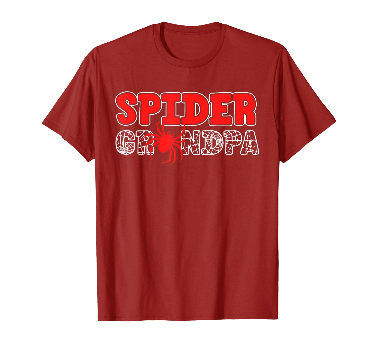 Spider Grandpa Spidey Birthday Christmas Matching Family T-Shirt