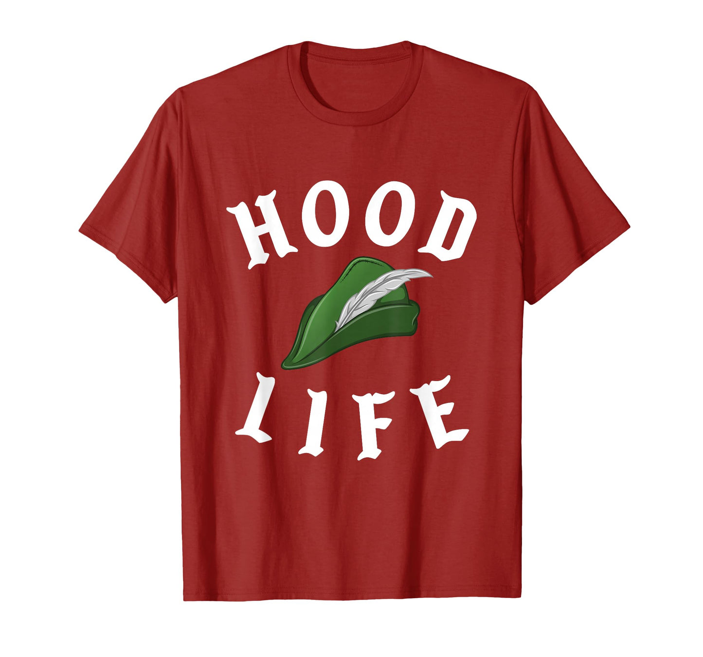 Parody Robin Hood Life Cool Gangster Nerd Funny Book Reading T-Shirt