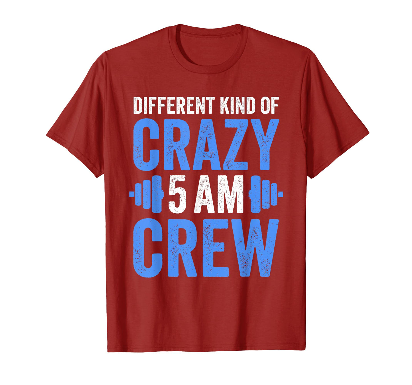Workout Squad 5AM Crew Funny Gym Quote T-Shirt