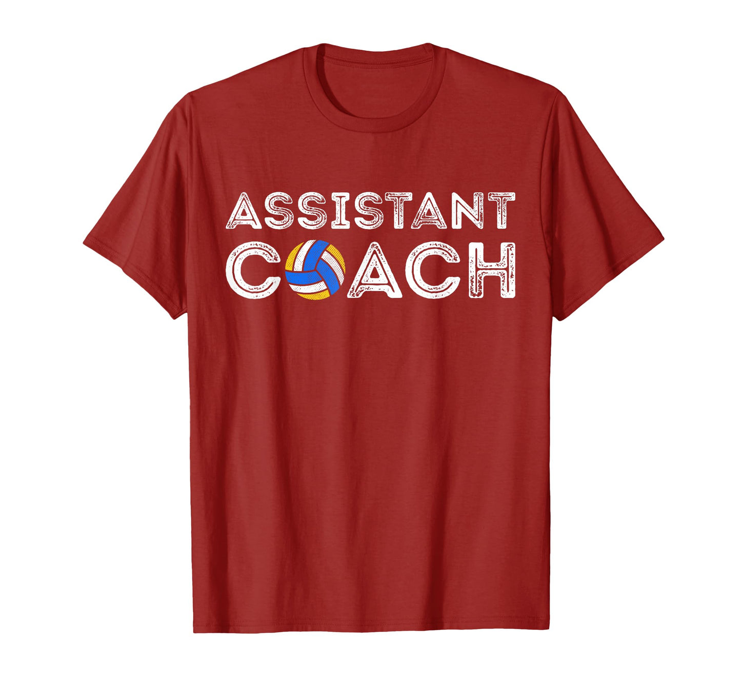 Volleyball Assistant Coach Appreciation Funny Coaching T-Shirt