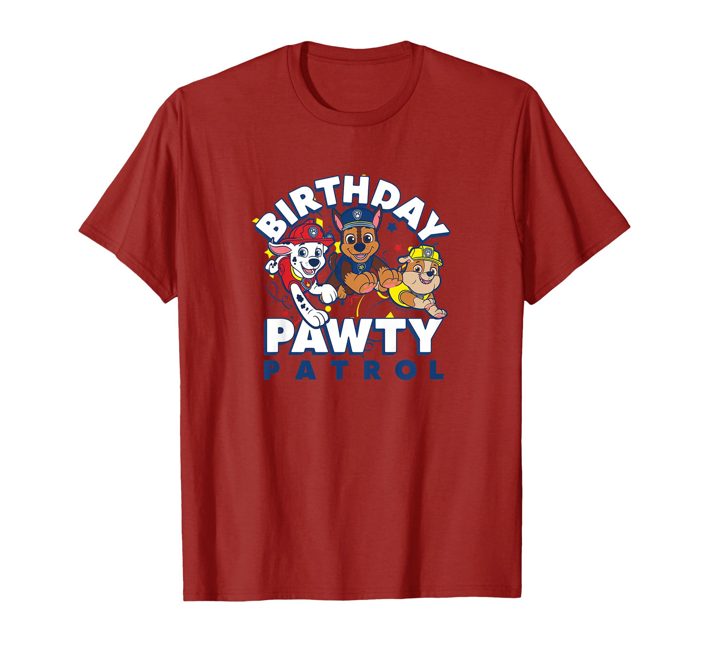 Kids Paw Patrol - Birthday Pawty Patrol T-Shirt