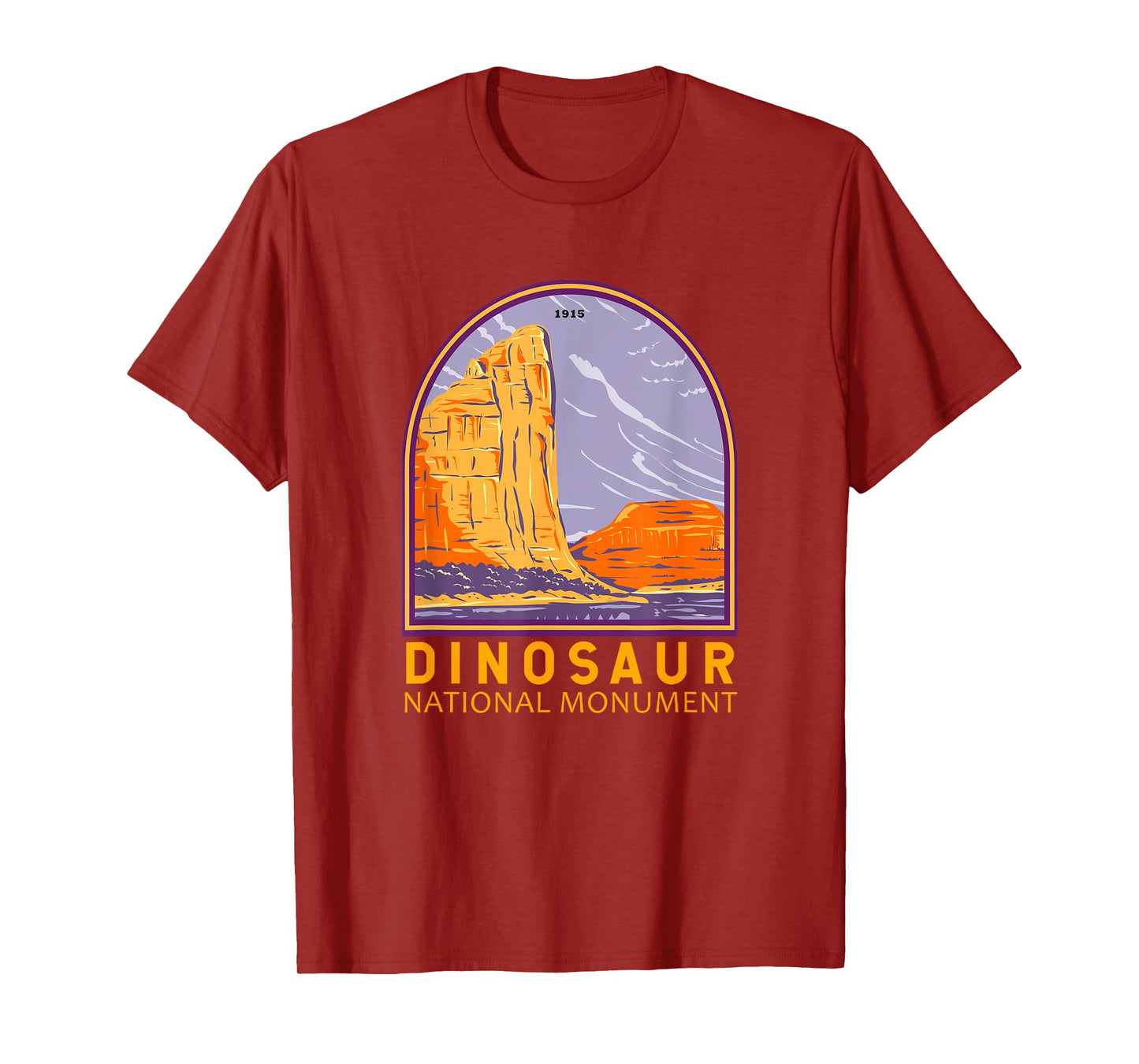 Dinosaur National Monument Emblem Vintage T-Shirt
