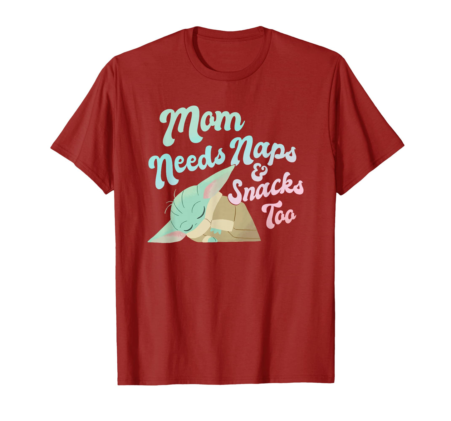 Star Wars The Mandalorian Mother's Day Mom Needs Naps T-Shirt
