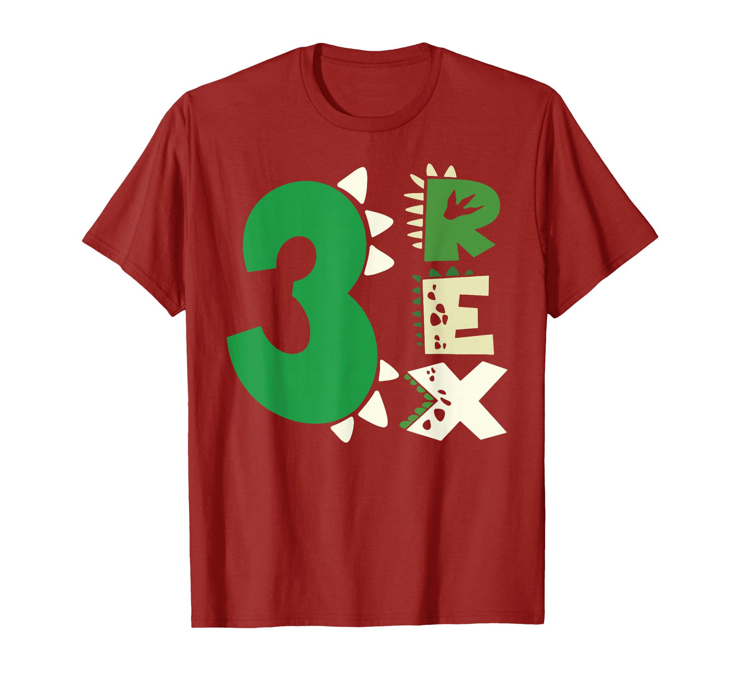 Three Rex Birthday Boy 3rd Dinosaur Birthday T-Rex Birthday T-Shirt