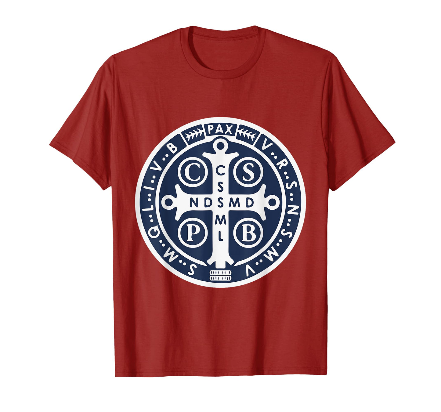 Spiritual Religious Christian Catholic St Benedict T-Shirt T-Shirt