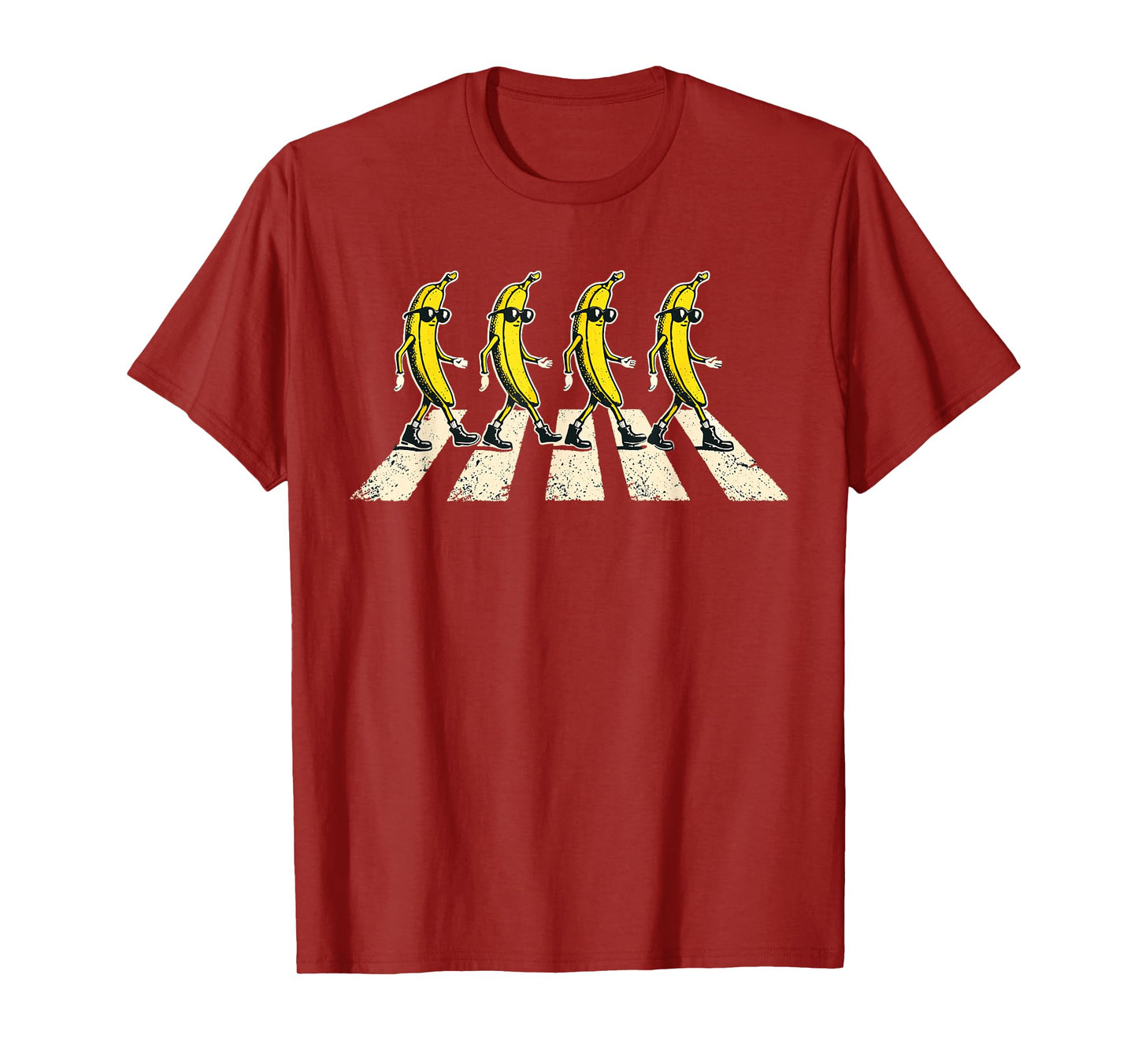Retro Banana Novelty Men Women Kids Funny Banana T-Shirt
