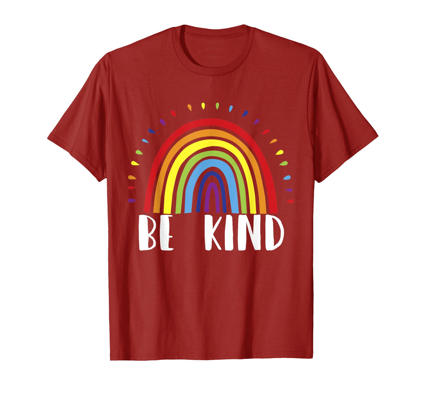 Rainbow Be Kind Movement Shirt - Mens Womens Kids T-Shirt