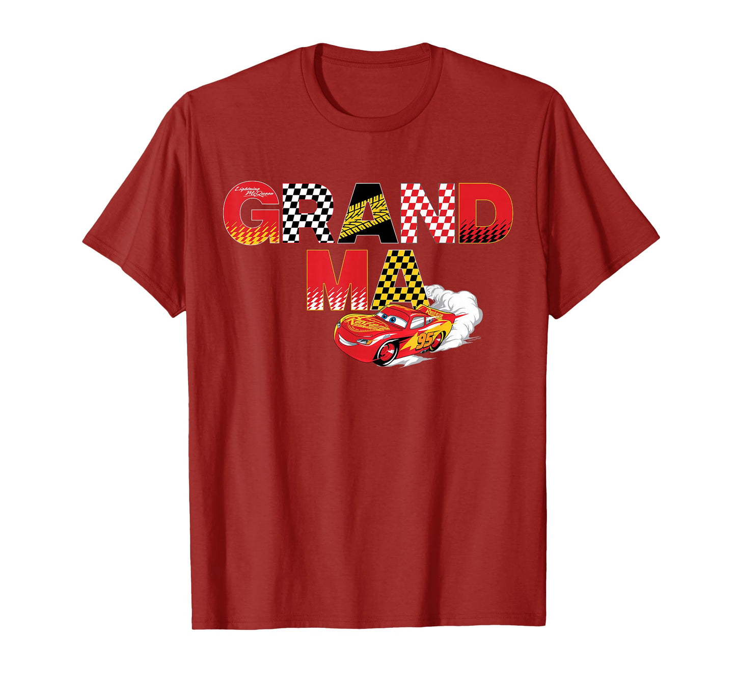 Disney & Pixar's Cars Grandma Family Matching Trip Vacation T-Shirt