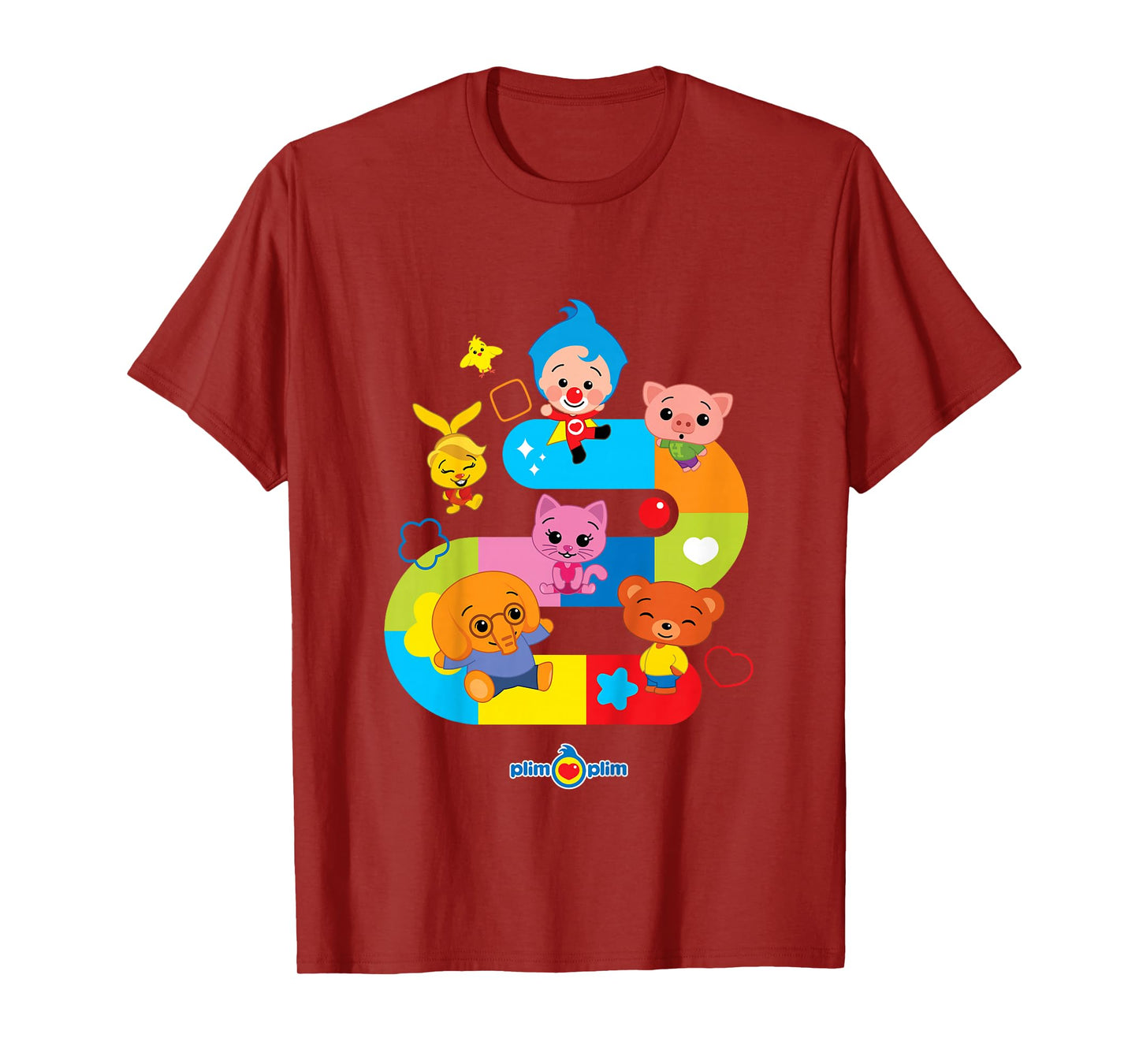 Plim Plim The Kindness Hero - Colourful designs for children T-Shirt