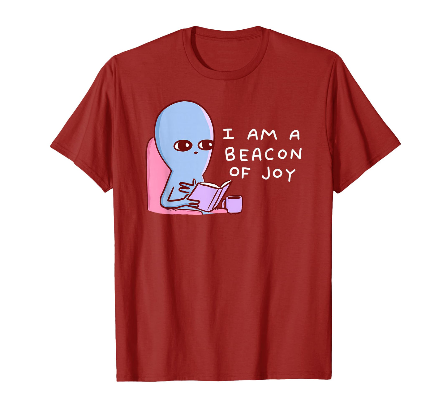 Threadless Nathan W. Pyle A Beacon Of Joy Graphic T-Shirt