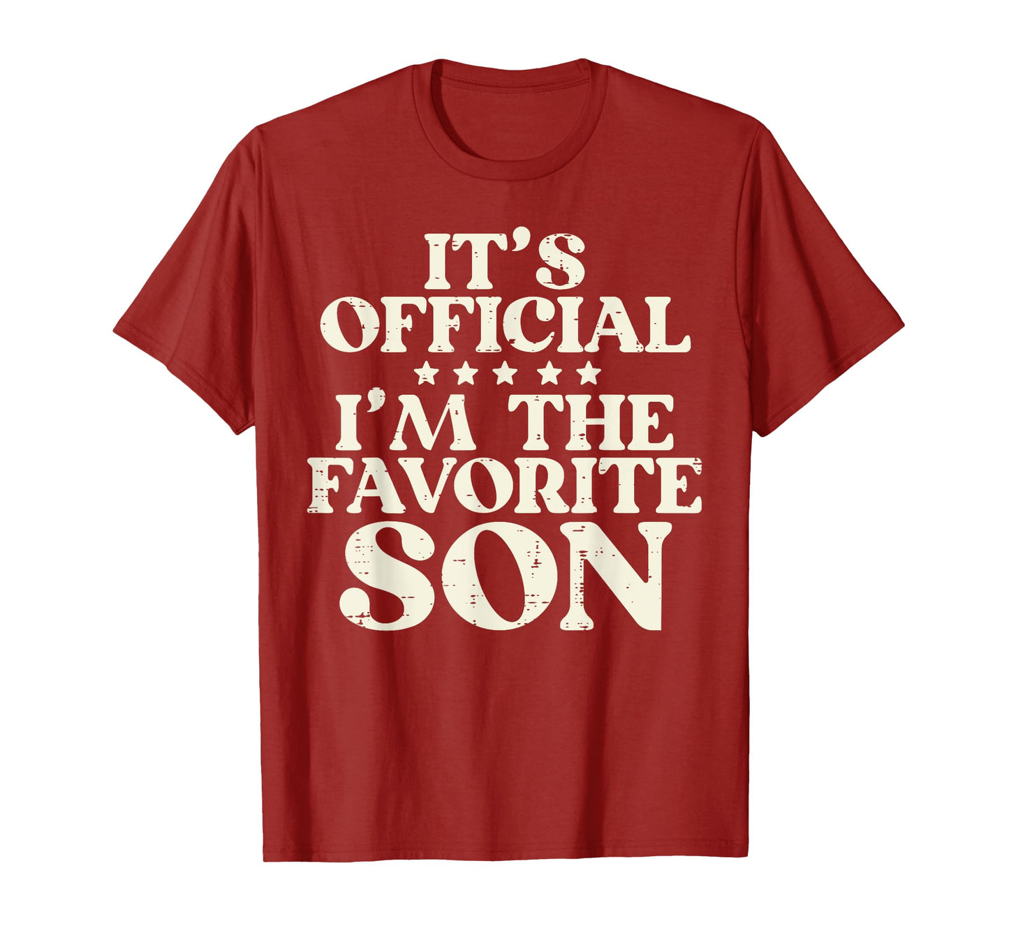 Favorite Son Hilarious Family Matching Boys Kids Toddler Men T-Shirt