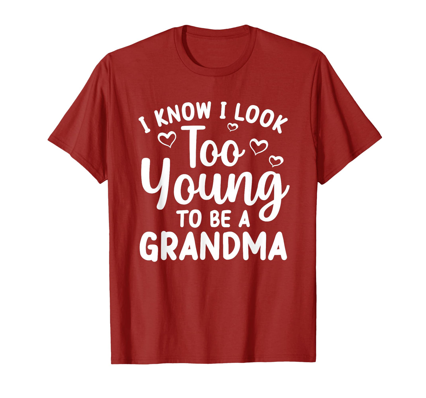 Funny Grandma To Be Art For Grandmother Grammy Women Grandma T-Shirt